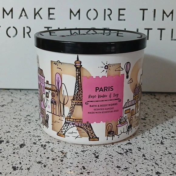 Paris Rose Water & Ivy Candle | Bath & Body Works - Picture 3 of 8